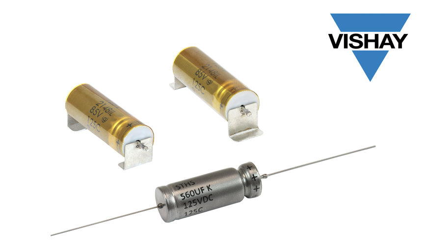 Vishay introduces Intertechnology SuperTan® Tantalum-Cased Wet Tantalum Capacitors